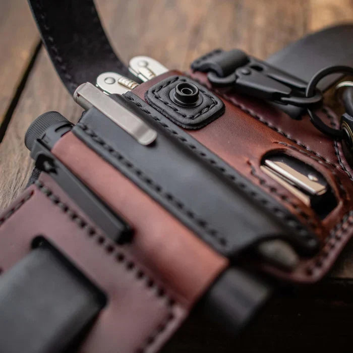😍Tool Belt Voordelen 49% korting 🧰 Tactisch leren riemtasje met meerdere gereedschappen
