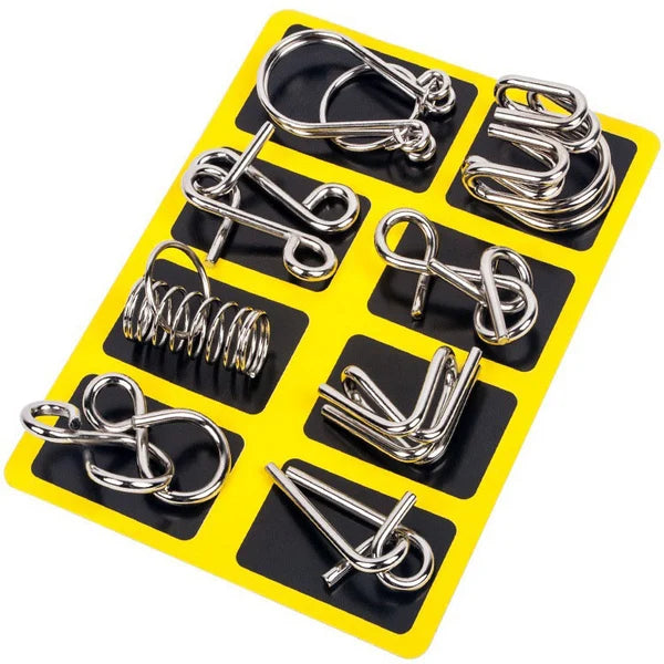 ⏳Tijdelijke Aanbieding⏰Kettingpuzzel: Ontwar de Metaal Links!⛓️