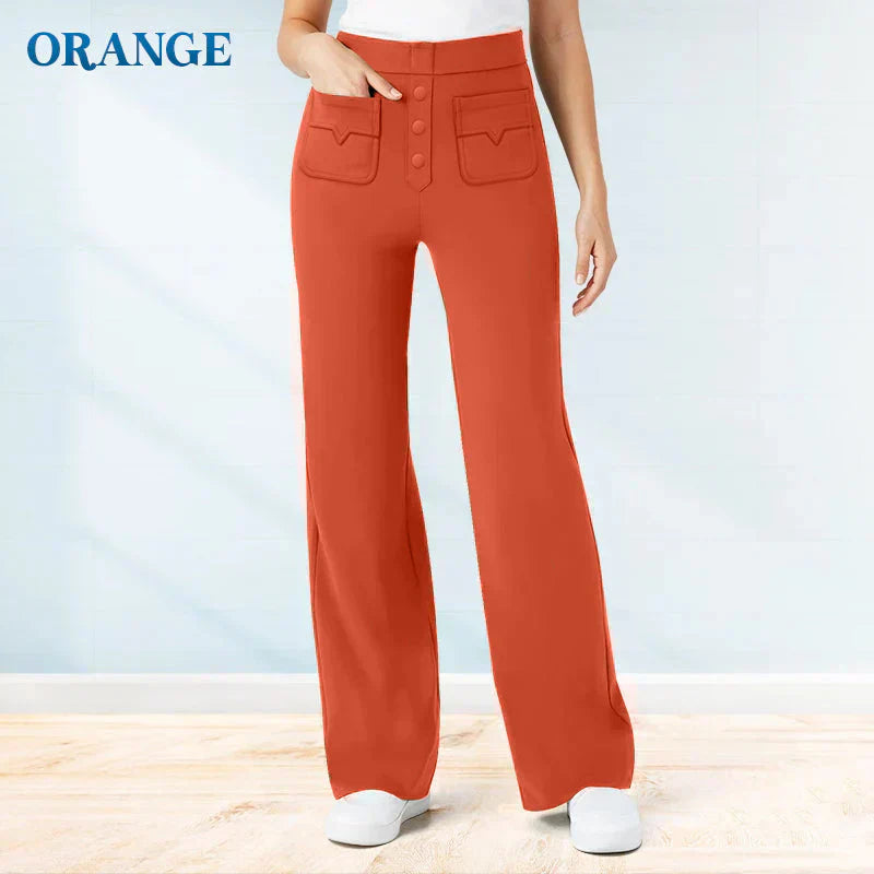 💖Vrouwen stretchy comfortabele casual broek