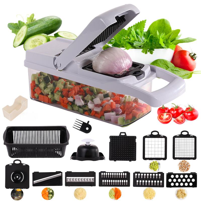 š MOEDERDAG-UITVERKOOP 50% KORTING!!! š§āš³Multi-Knife⢠| Multifunctionele groentesnijder | 16-delige setš„