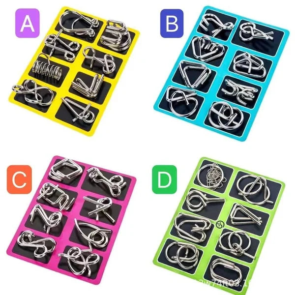 ⏳Tijdelijke Aanbieding⏰Kettingpuzzel: Ontwar de Metaal Links!⛓️