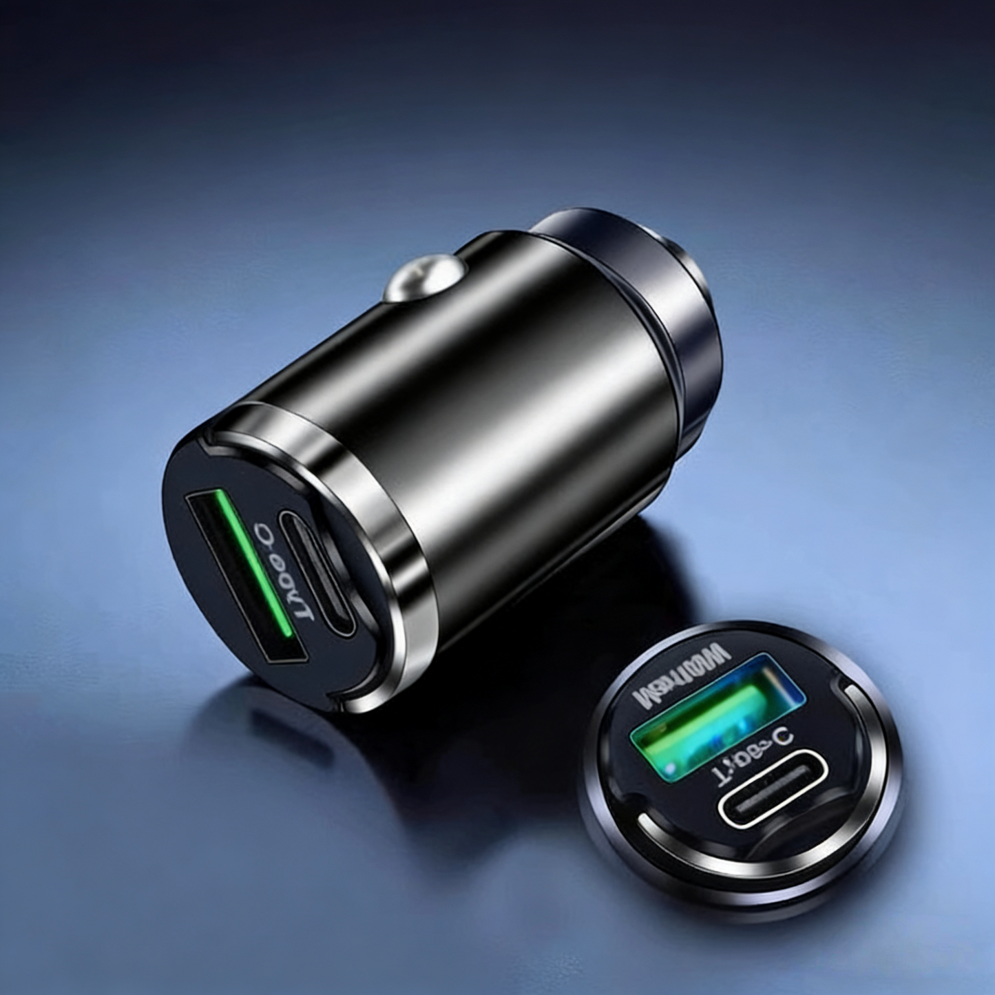 🚗🚗Veilig snel opladen onderweg⚡⚡Autolader met 30 W en meerdere beveiligingscircuits