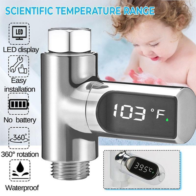 Nieuw type douchethermometer