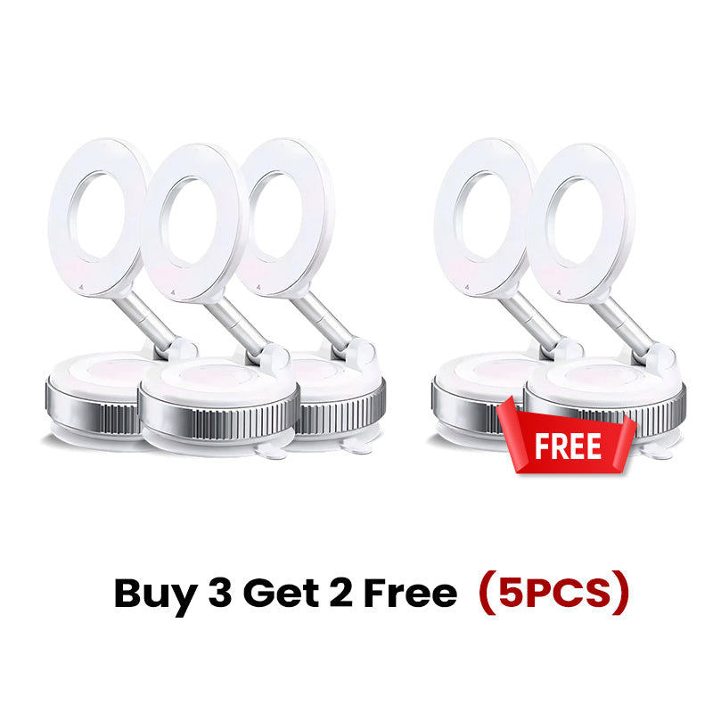 🔥Meer kopen, meer besparen🔄360° verstelbare magnetische telefoonhouder met zuignap📱🚗