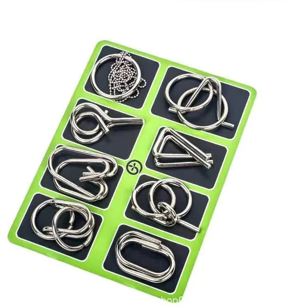 ⏳Tijdelijke Aanbieding⏰Kettingpuzzel: Ontwar de Metaal Links!⛓️
