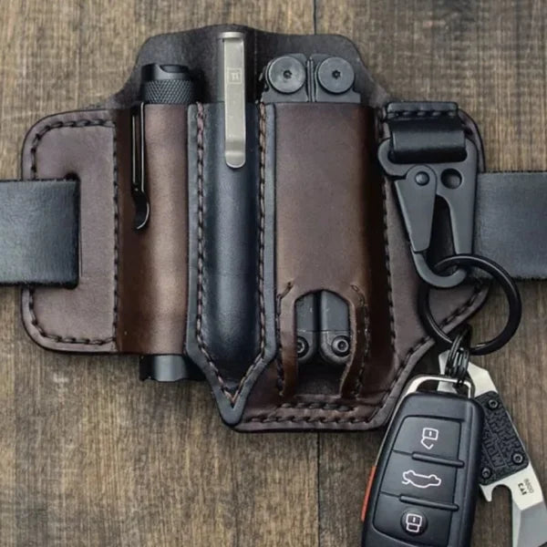 😍Tool Belt Voordelen 49% korting 🧰 Tactisch leren riemtasje met meerdere gereedschappen