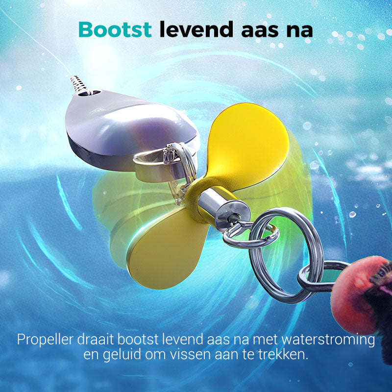 🎣Metalen propeller-viskunstaas voor het vangen van vis