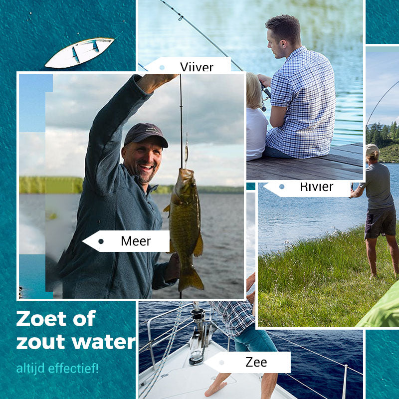 🎣Metalen propeller-viskunstaas voor het vangen van vis