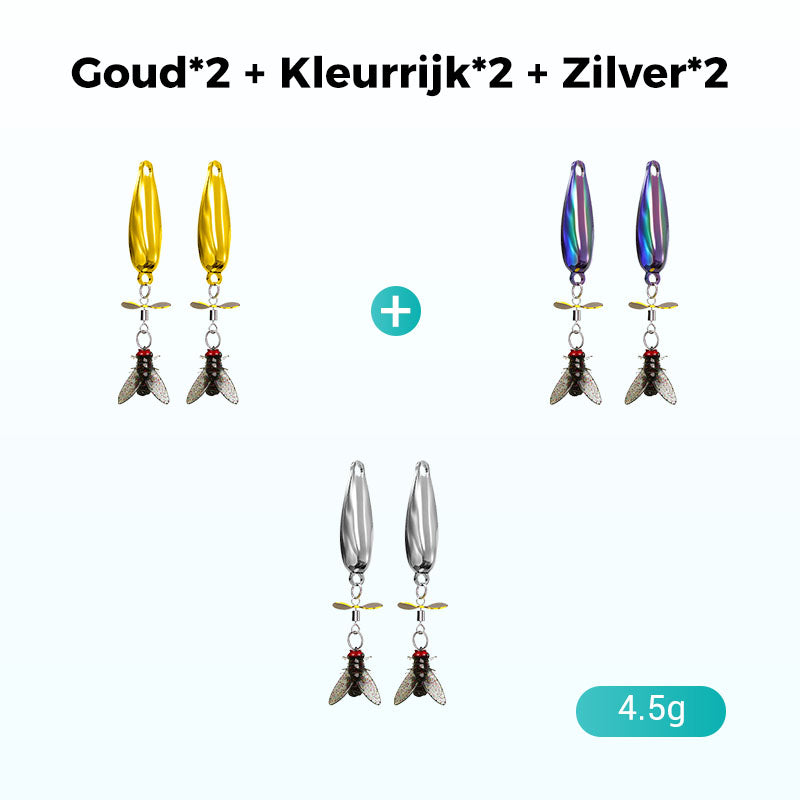 🎣Metalen propeller-viskunstaas voor het vangen van vis