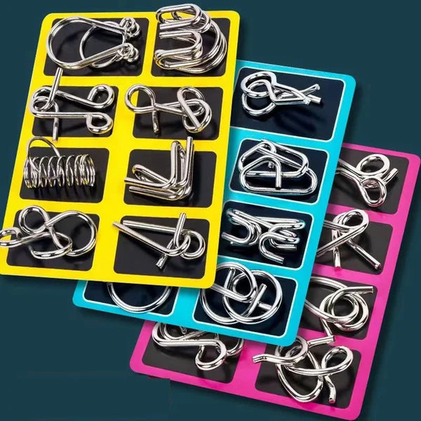 ⏳Tijdelijke Aanbieding⏰Kettingpuzzel: Ontwar de Metaal Links!⛓️