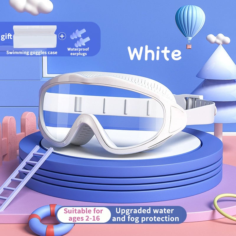 🍹2025 Grote Uitverkoop 50% KORTING☀️ HD Kinderzwembril met Groot Frame, Waterdicht en Anti-Fog