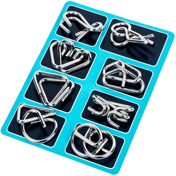 ⏳Tijdelijke Aanbieding⏰Kettingpuzzel: Ontwar de Metaal Links!⛓️