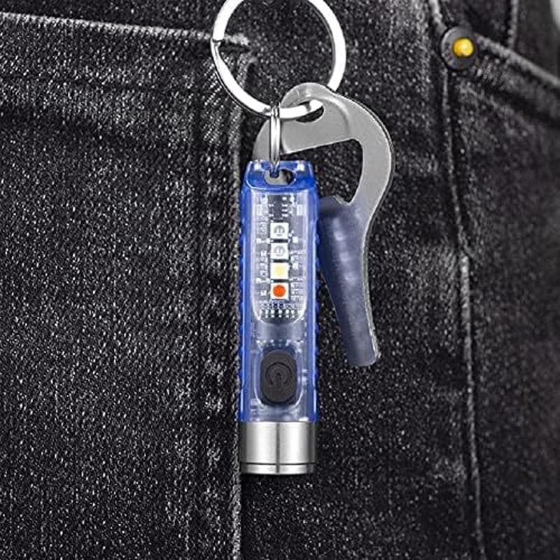 Oplaadbare Mini Krachtige Sleutelhanger Zaklamp