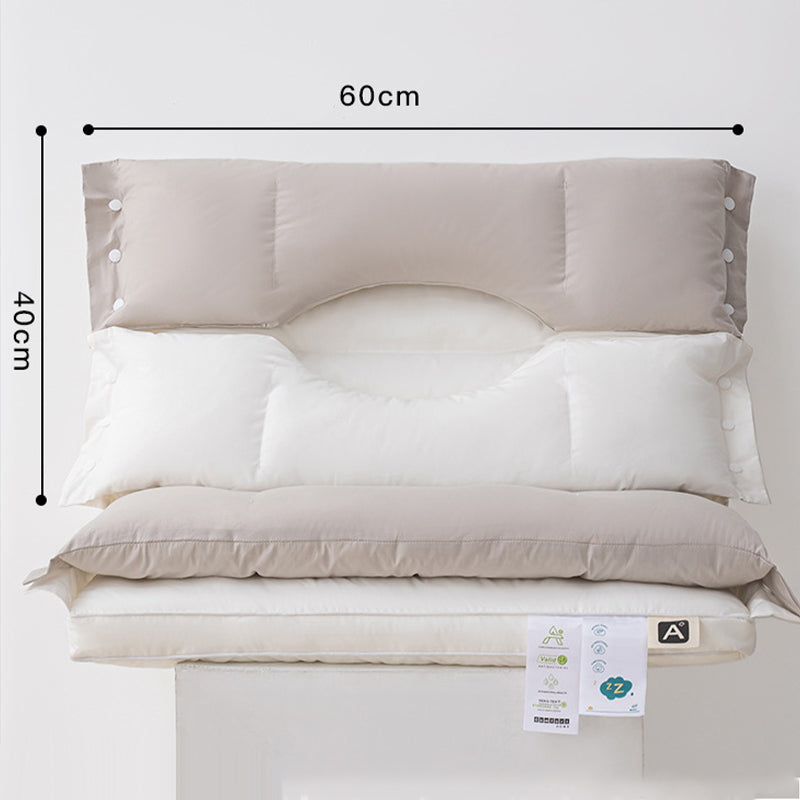 🔥 Olympische promotie – tijdelijk 61% korting + gratis verzending ✈️🔥 Zacht en hard neksteunkussen met twee zones