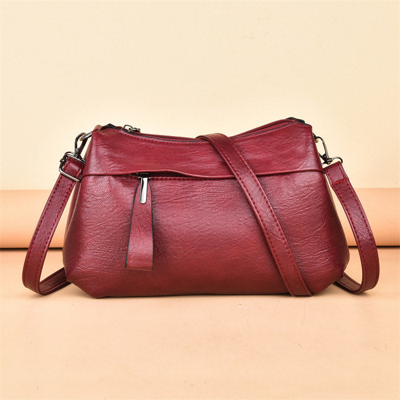 💥Uitverkoop 49% korting🔥Trendy PU leren crossbody- en schoudertas voor dames