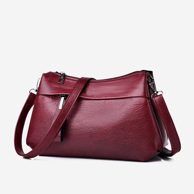 💥Uitverkoop 49% korting🔥Trendy PU leren crossbody- en schoudertas voor dames