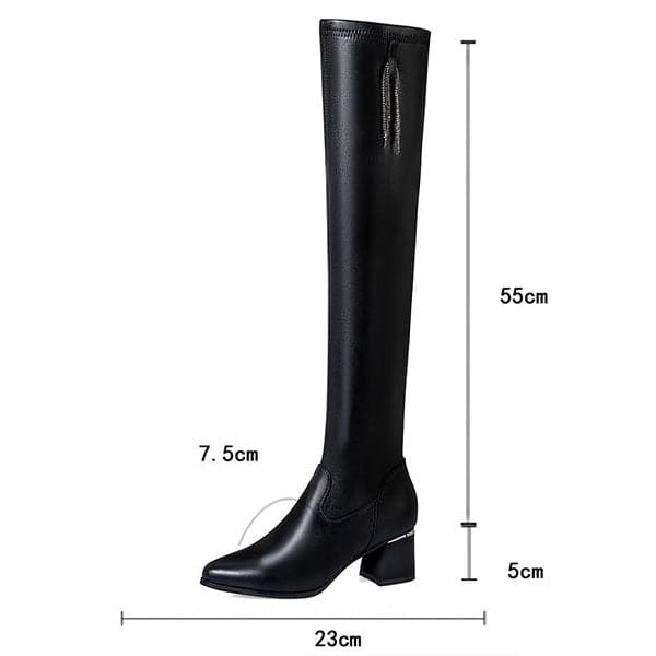 š„Hete verkoop 50% kortingš„Elastische zachte warme comfortabele laarzen