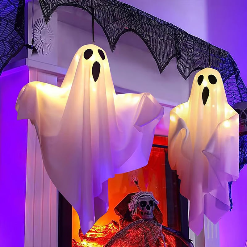 Gloeiende spookkroonluchter voor Halloweenfeestdecoratie