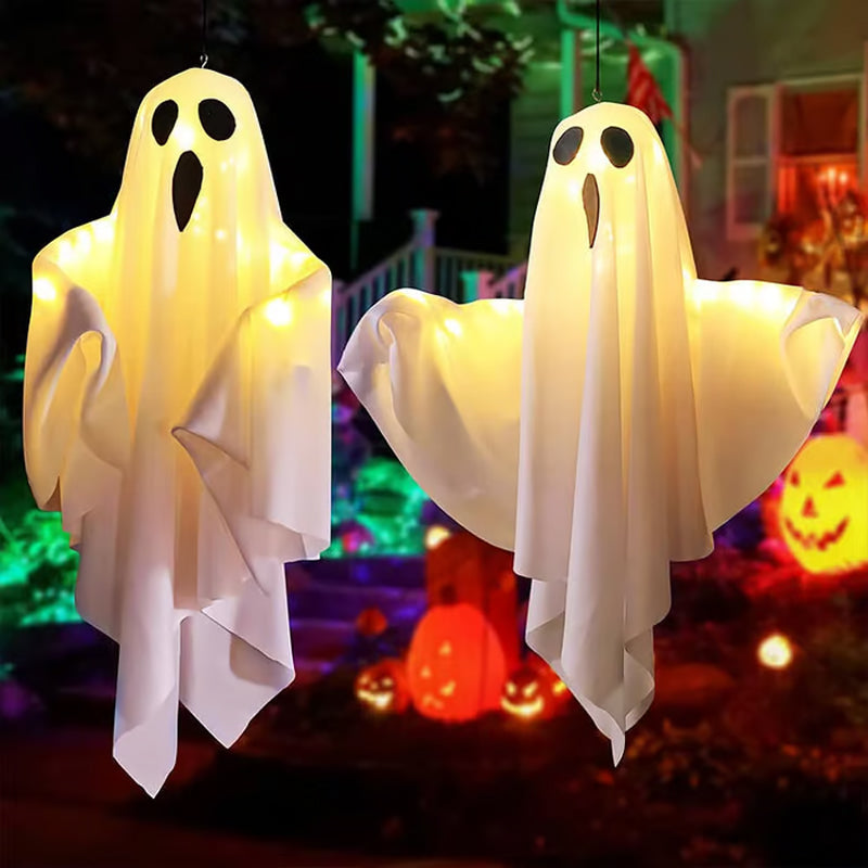 Gloeiende spookkroonluchter voor Halloweenfeestdecoratie