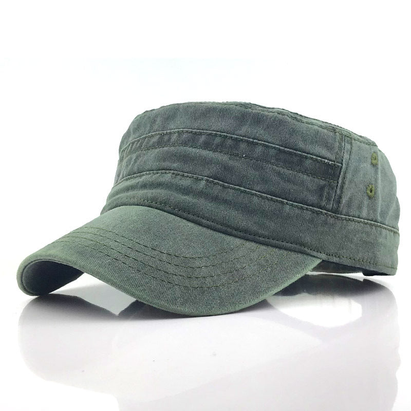 📢📢40% OFF⏰ Flat-Top Duckbill Cap – Fashionable, Breathable, Distressed