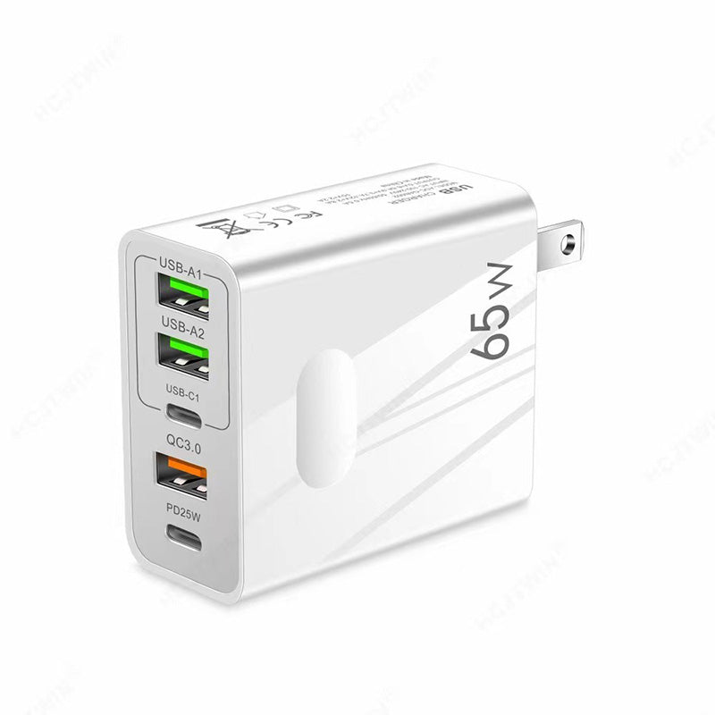 65W Super Snelle Lader - Ontgrendel Volledige Snelheid voor Uw 3-in-1 Kabel