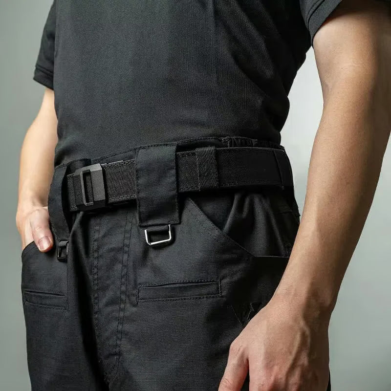 💥Automatische Gesp Stretch Nylon Riem voor Heren