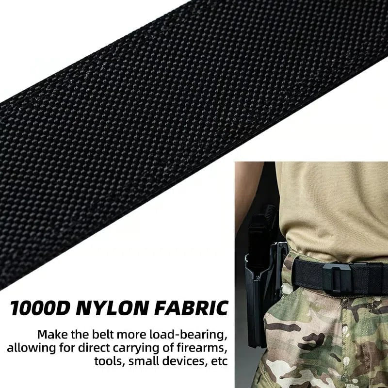 💥Automatische Gesp Stretch Nylon Riem voor Heren