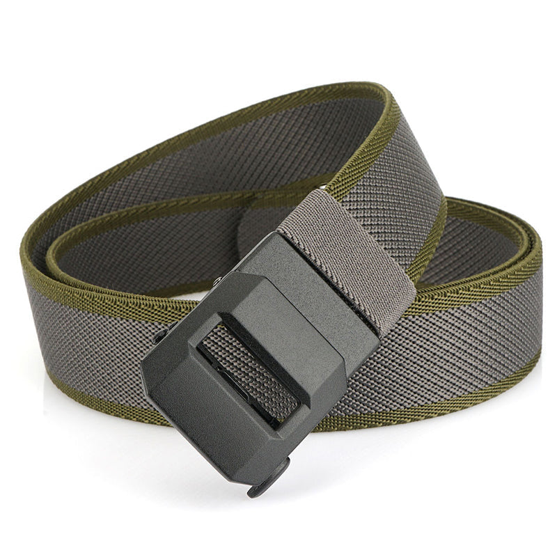 💥Automatische Gesp Stretch Nylon Riem voor Heren