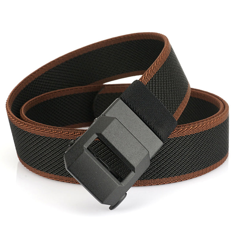 💥Automatische Gesp Stretch Nylon Riem voor Heren