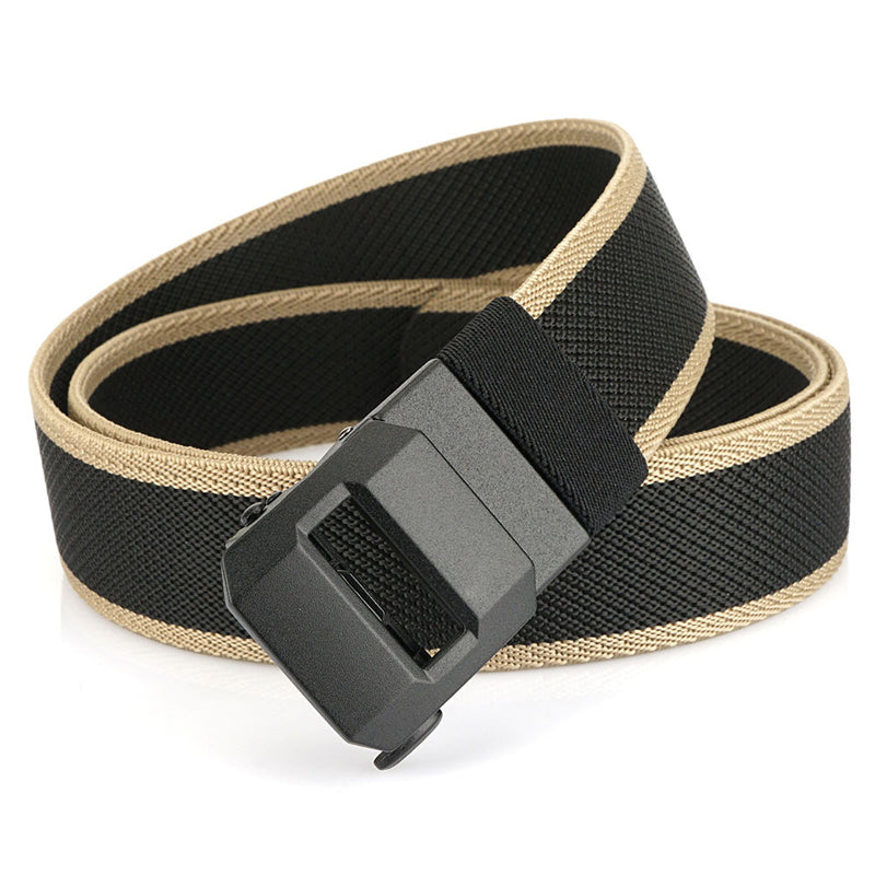 💥Automatische Gesp Stretch Nylon Riem voor Heren