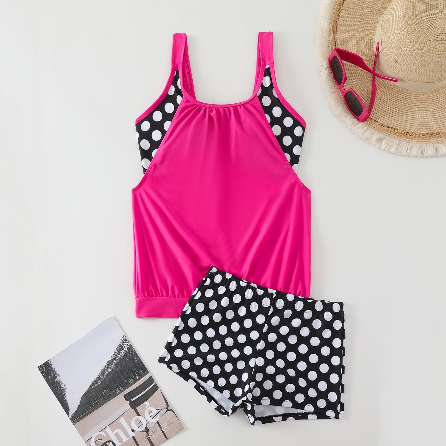 ๐ฅ ZOMER HOT SALE โ 49% KORTING ๐ฅ Dames Tweedelig Polkadot Zwempak