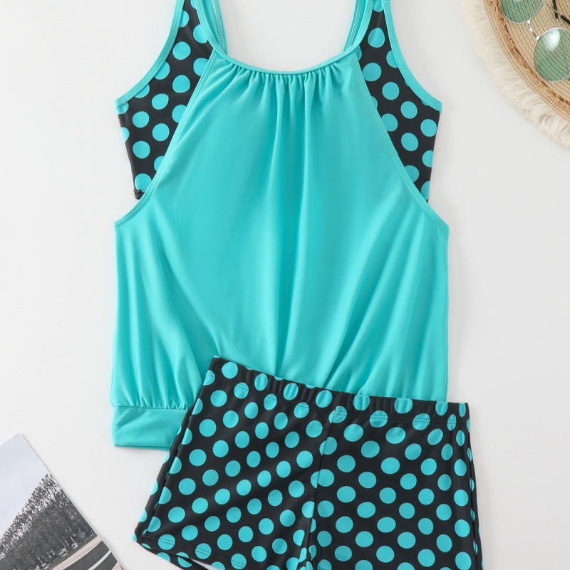 ๐ฅ ZOMER HOT SALE โ 49% KORTING ๐ฅ Dames Tweedelig Polkadot Zwempak