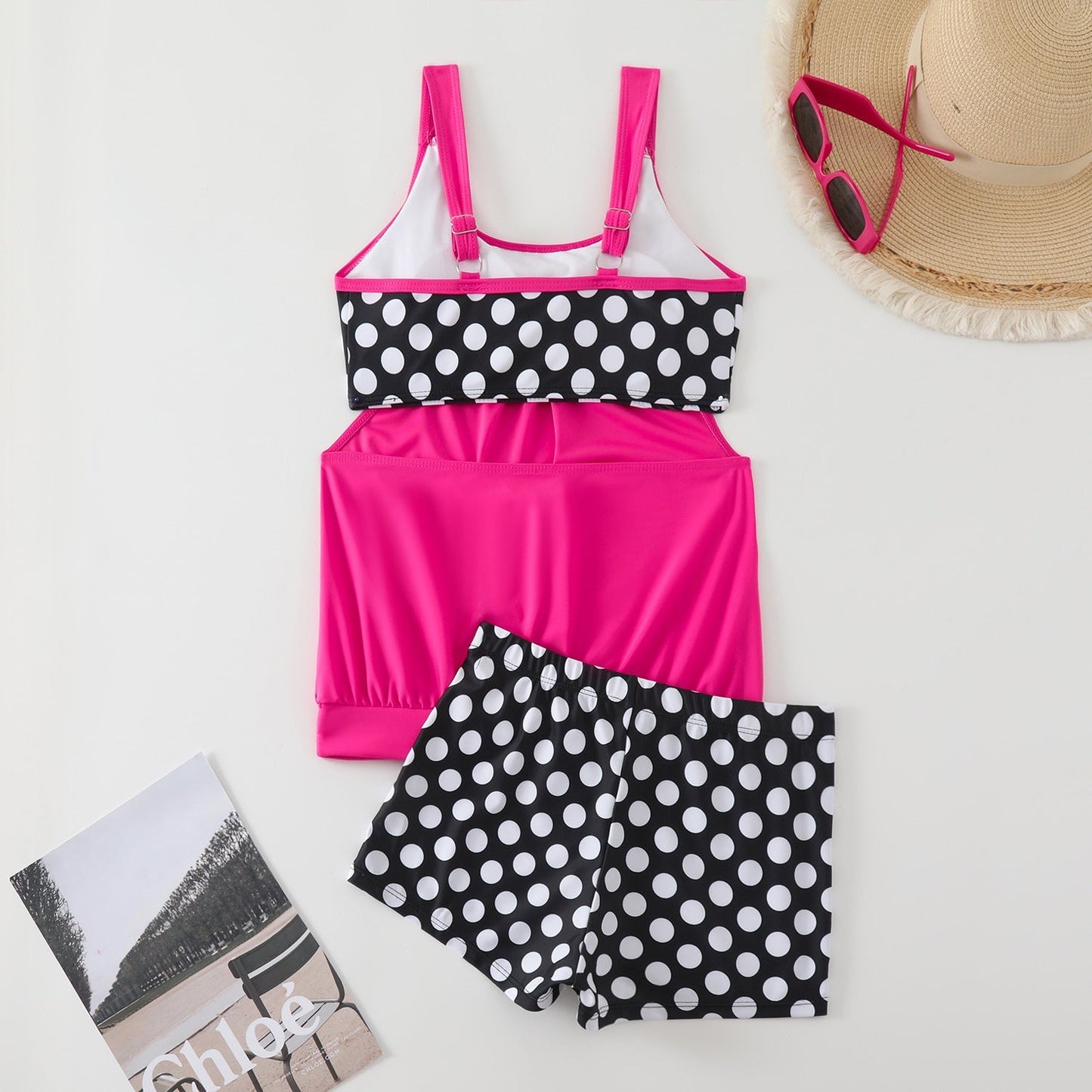 ๐ฅ ZOMER HOT SALE โ 49% KORTING ๐ฅ Dames Tweedelig Polkadot Zwempak