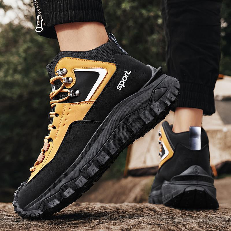 ✨Heren Schoenen: Antislip voor Regen, Slijtvast voor Jaren – Stijlvol Genoeg voor Werk & Weekend!