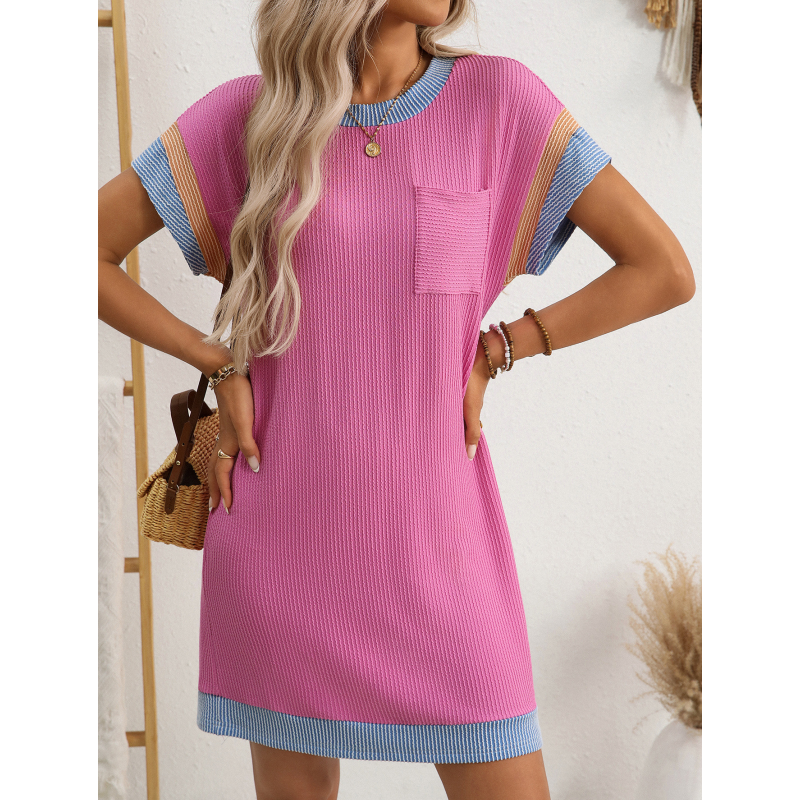 Vrouwen T-shirt A-Line Mini-jurk