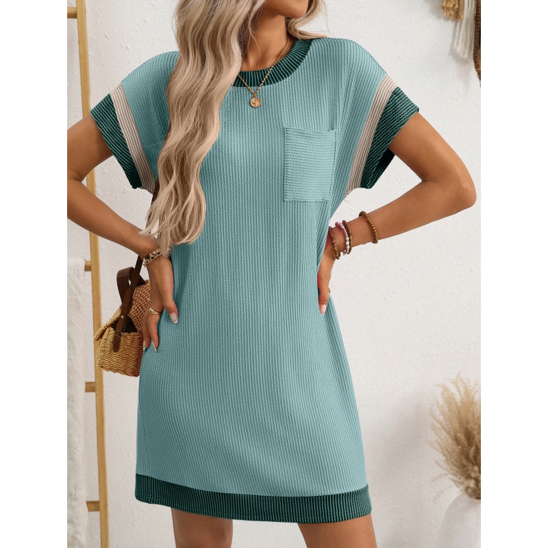 Vrouwen T-shirt A-Line Mini-jurk