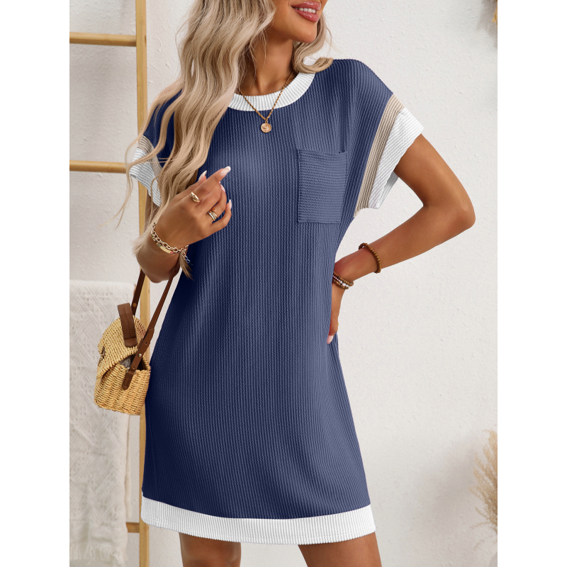 Vrouwen T-shirt A-Line Mini-jurk