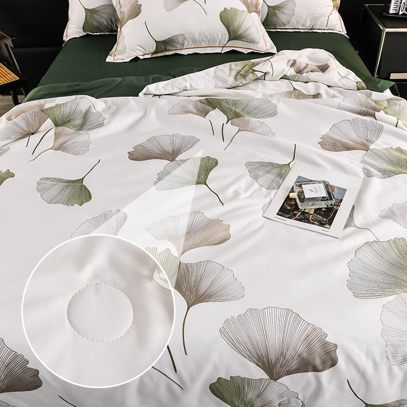 💥Bestseller 2025🌸Machinewasbare en ademende 4-delige beddengoedset met bloemenmotief voor alle seizoenen⏰Tijdelijke speciale aanbieding!