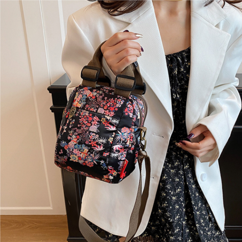 Damesmode Print Meerlaagse Schoudertas