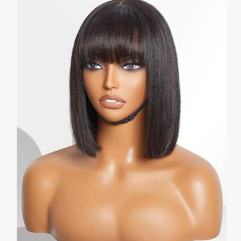 š„New aankomst 50 %korting opš„Natuurlijke en stijlvolle bob -pruik voor vrouwen