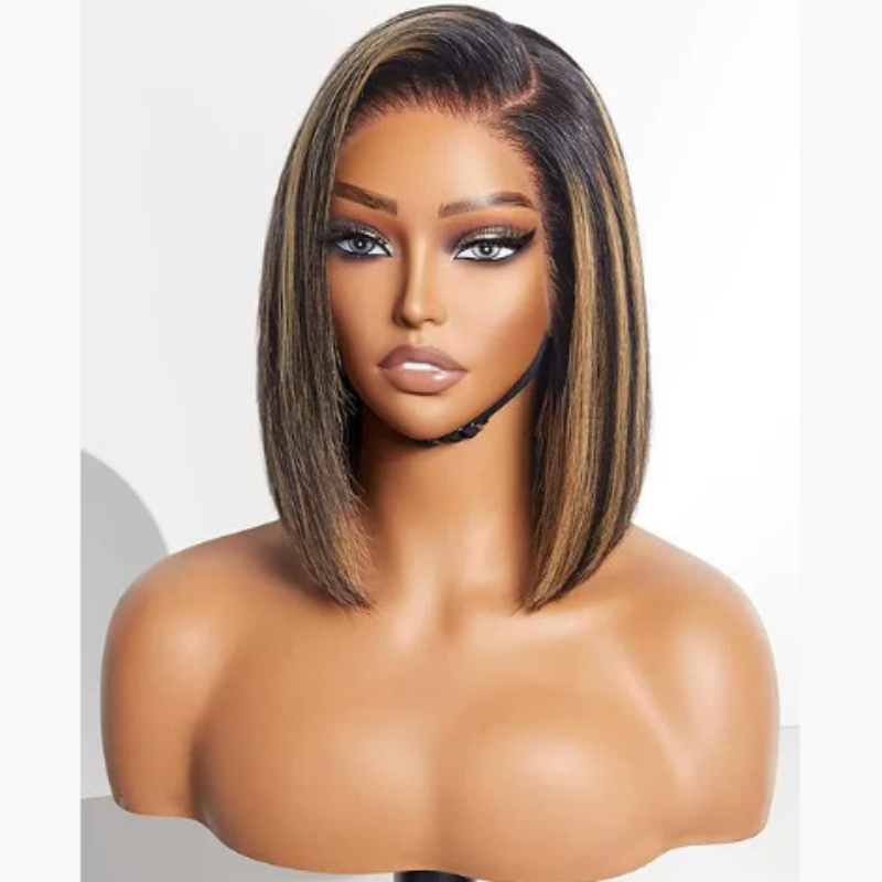 š„New aankomst 50 %korting opš„Natuurlijke en stijlvolle bob -pruik voor vrouwen