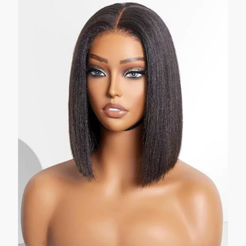 š„New aankomst 50 %korting opš„Natuurlijke en stijlvolle bob -pruik voor vrouwen