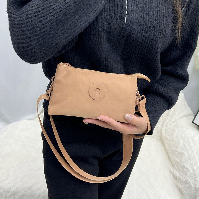 Modieuze crossbodytas met ritssluiting