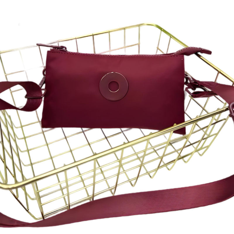 Modieuze crossbodytas met ritssluiting