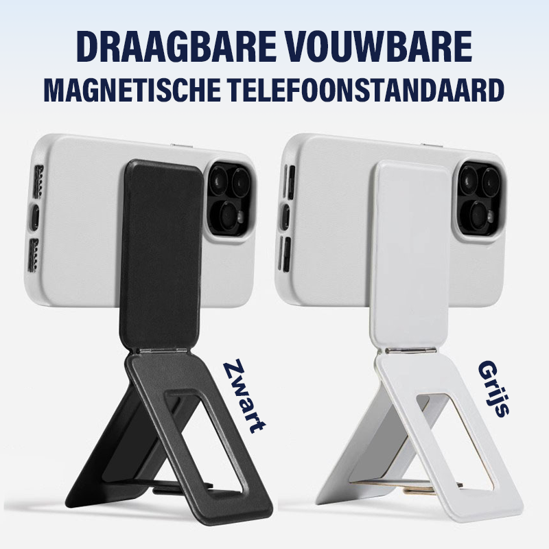 Draagbare vouwbare magnetische telefoonstandaard
