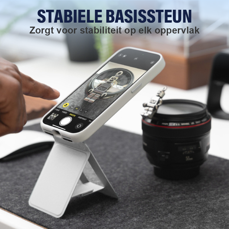 Draagbare vouwbare magnetische telefoonstandaard