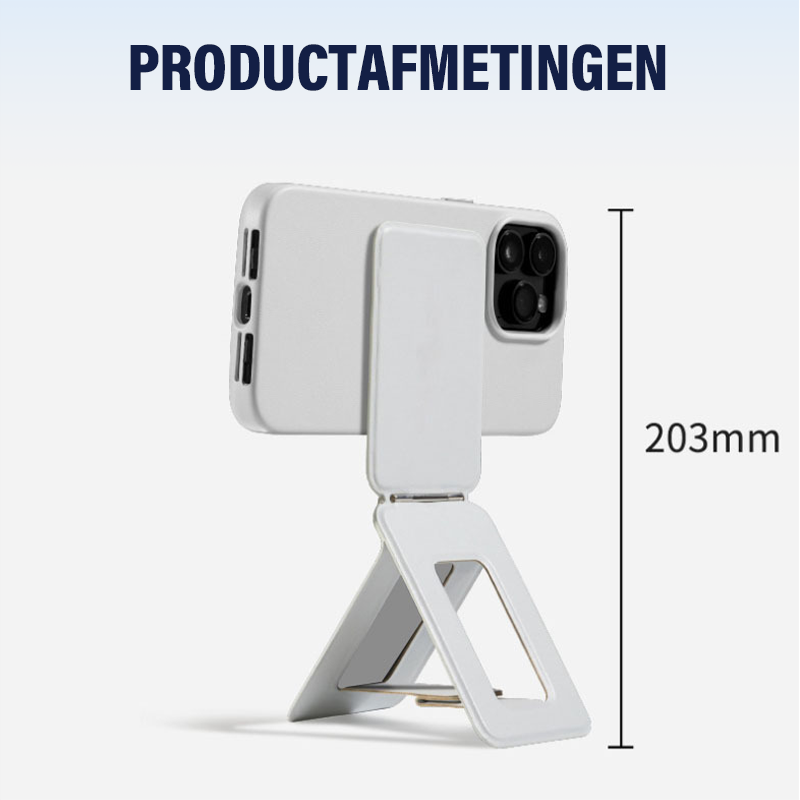 Draagbare vouwbare magnetische telefoonstandaard