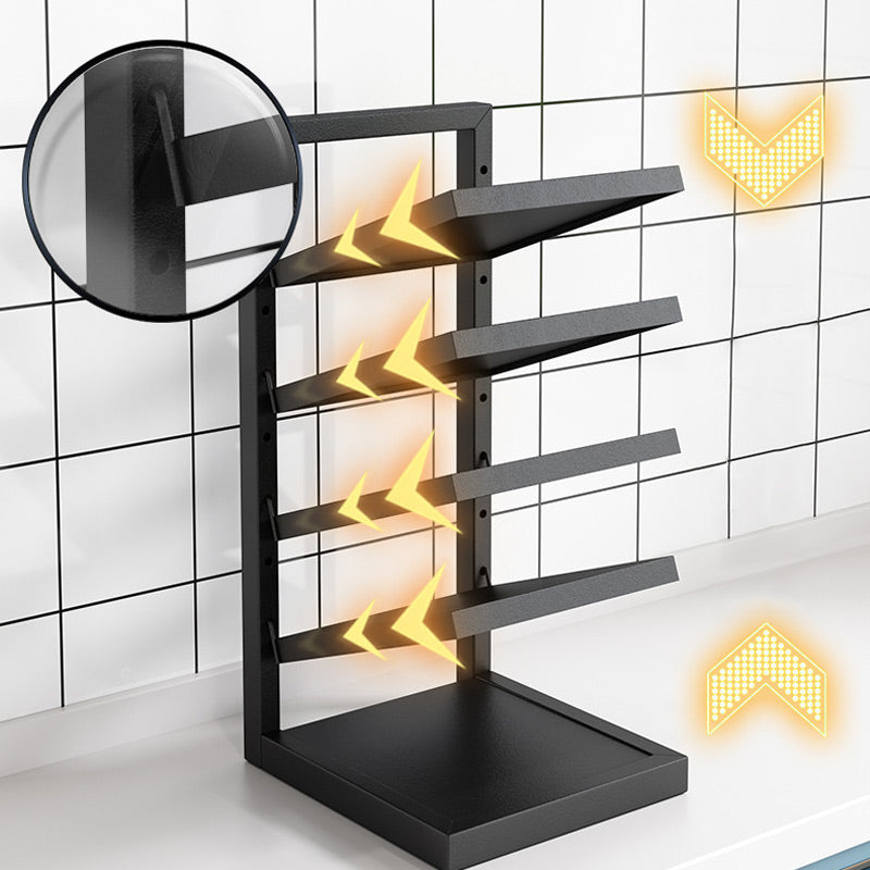 Adjustable Multi-Layer Pot Storage Rack