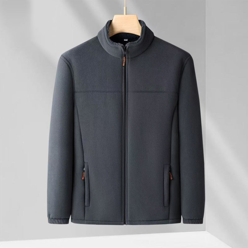 🔥Nieuw binnen - 50% korting🍁❄️Warme winterjassen met rits en zakken voor heren