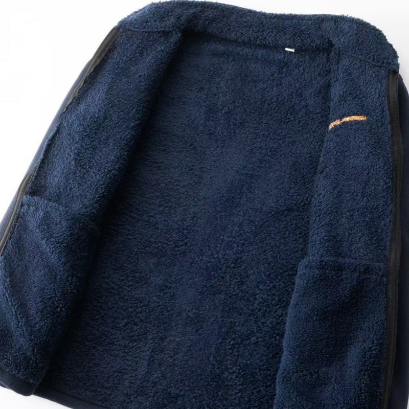 🔥Nieuw binnen - 50% korting🍁❄️Warme winterjassen met rits en zakken voor heren
